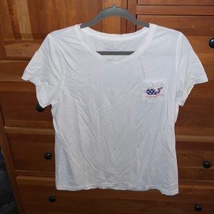 Vineyard Vines American Flag shirt